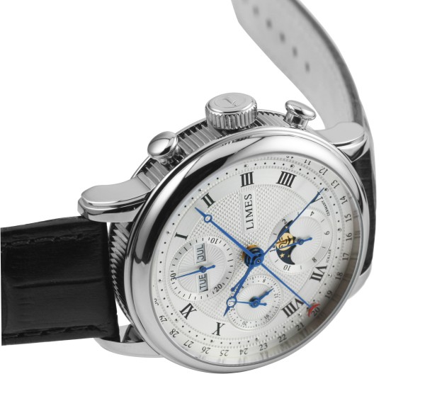 Pharo Chronograph . SI.LB Full Calendar Chronograph Klassik Limes